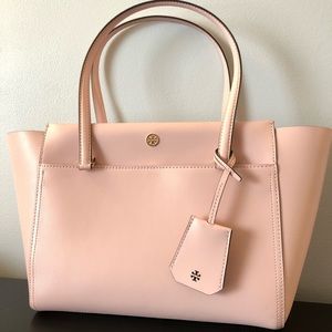 Tory Burch quartz pink Parker Small Tote